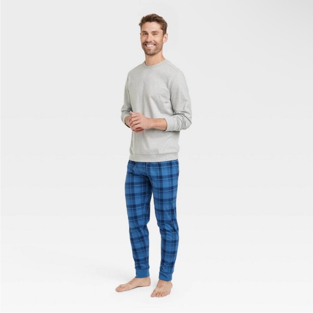 NWT Goodfellow Men's 2pc PJ Set Joggers & Long Sleeve Crewneck T-Shirt Pajamas